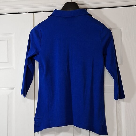 Lauren Ralph Lauren polo sweater with gold embroidered logo - Picture 3 of 11